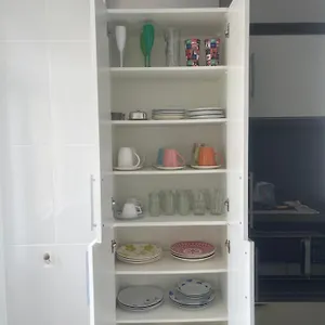 Ap De Fundos Em Beira Mar Com Garagem, Wifi E Tv A Cabo Apartamento